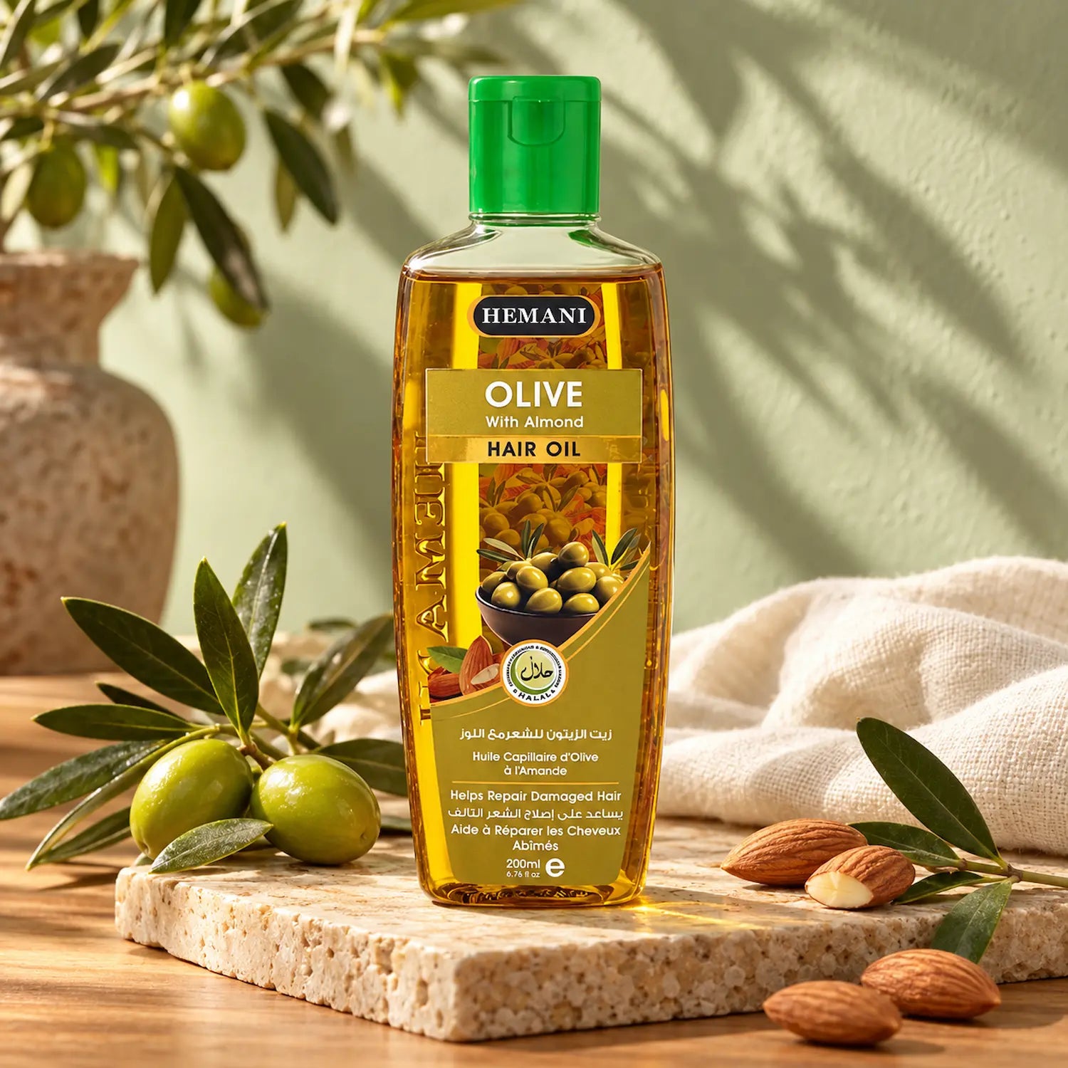 Olive Herbal Hair Oil 200ml
