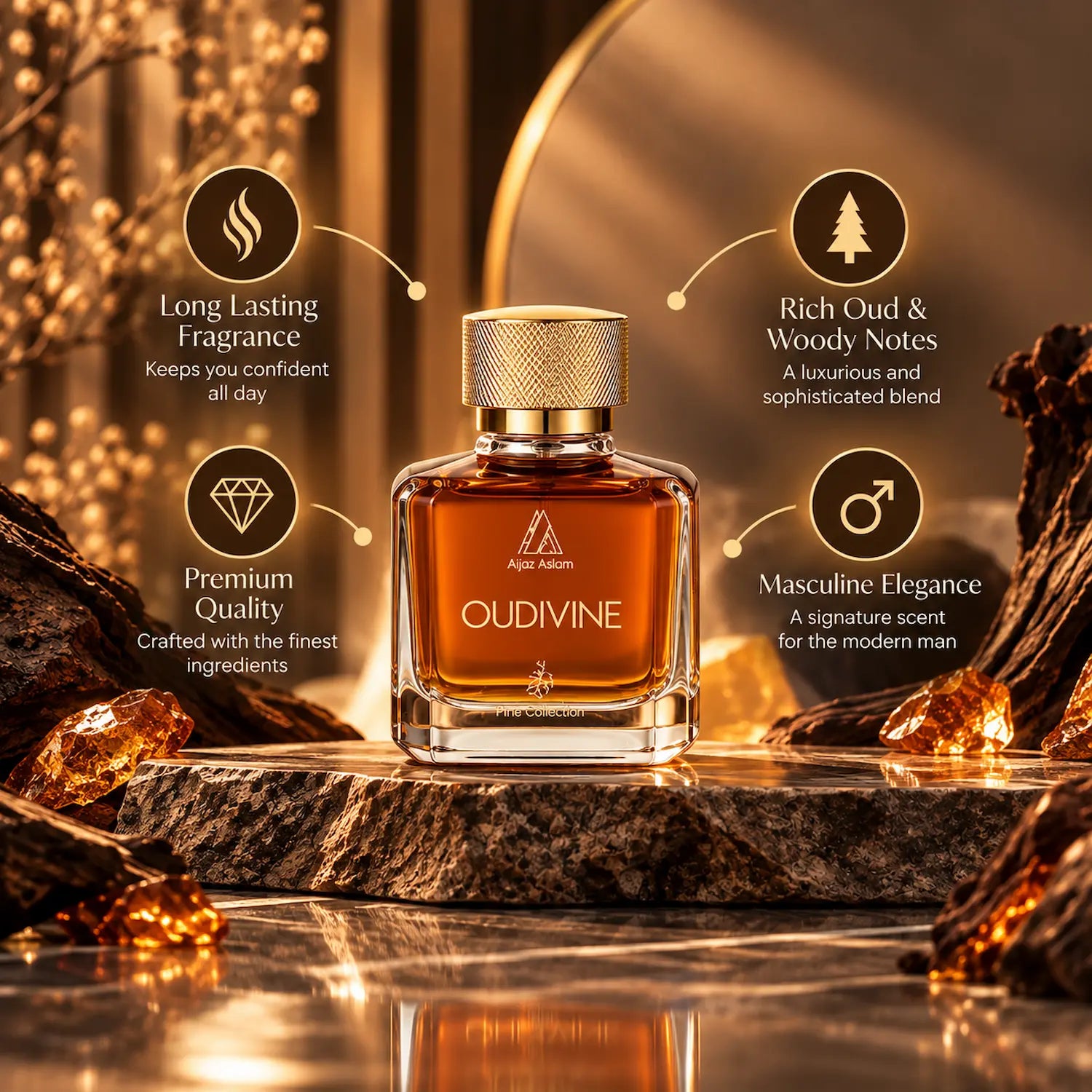Oudivine EDP 100ml – Unisex  | Aijaz Aslam