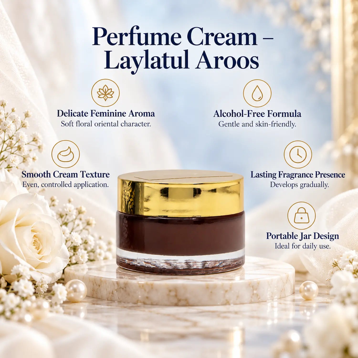 Perfume Cream - Laylatul Aroos 30g