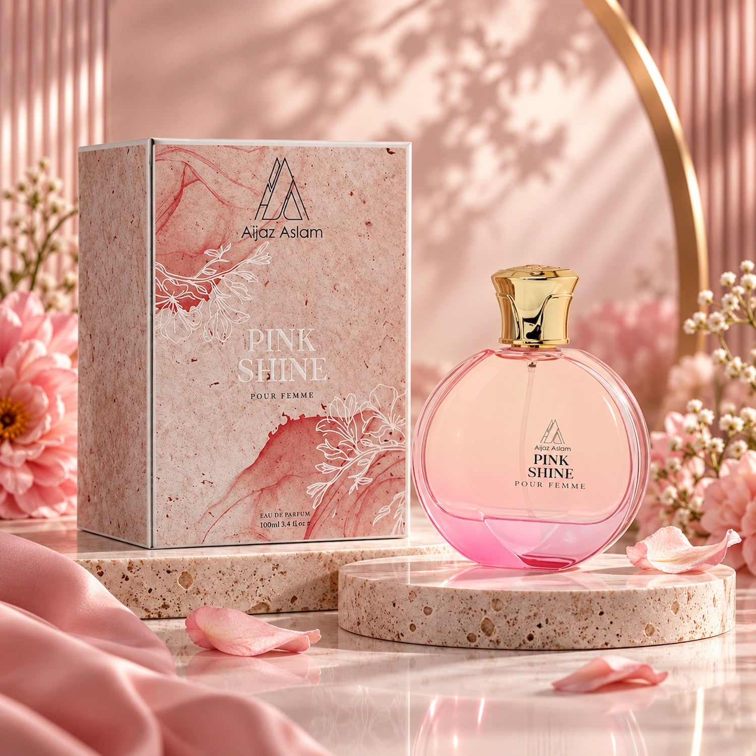 Pink Shine Perfume for Women 100 ml | Aijaz Aslam