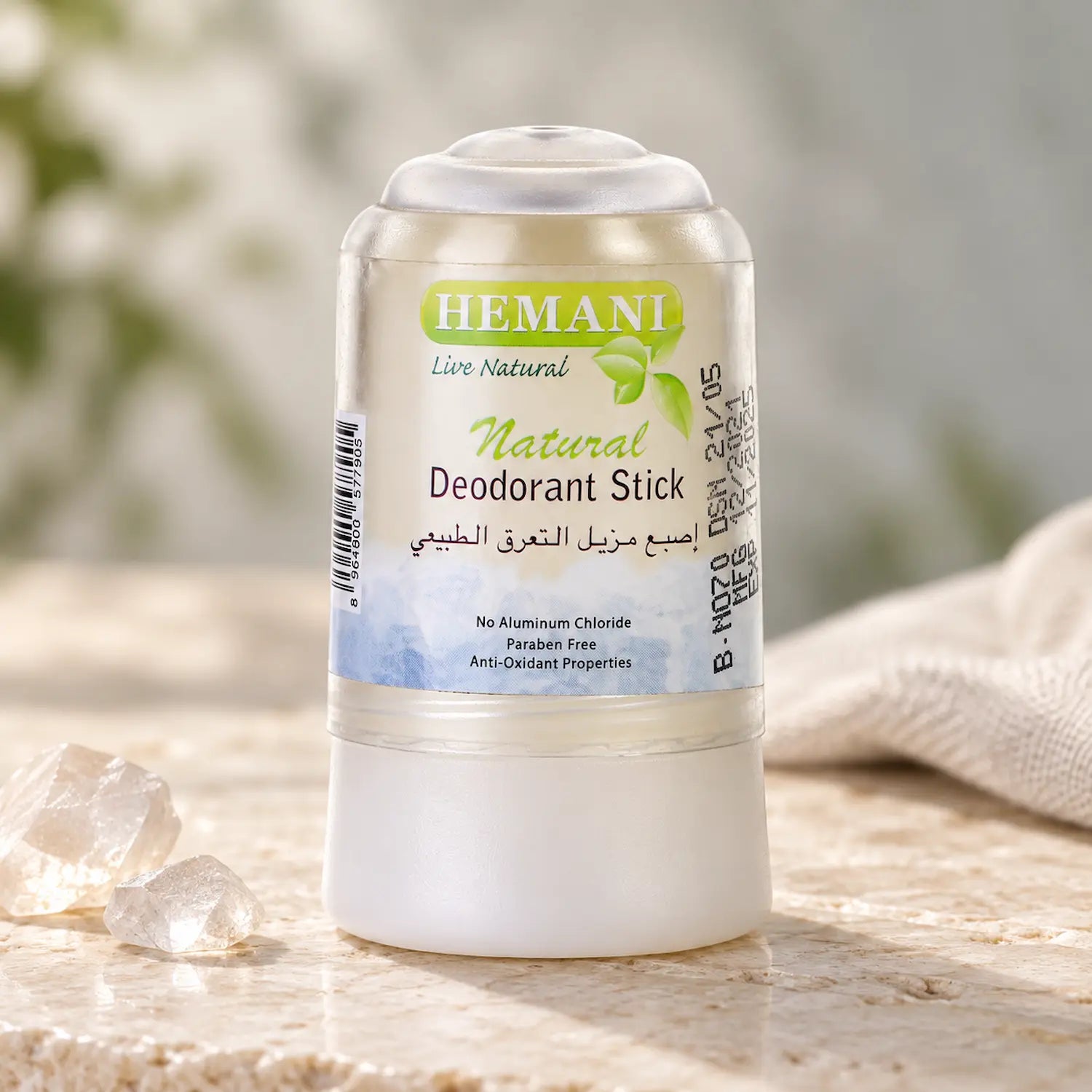 Potash Alum Deodorant Stick