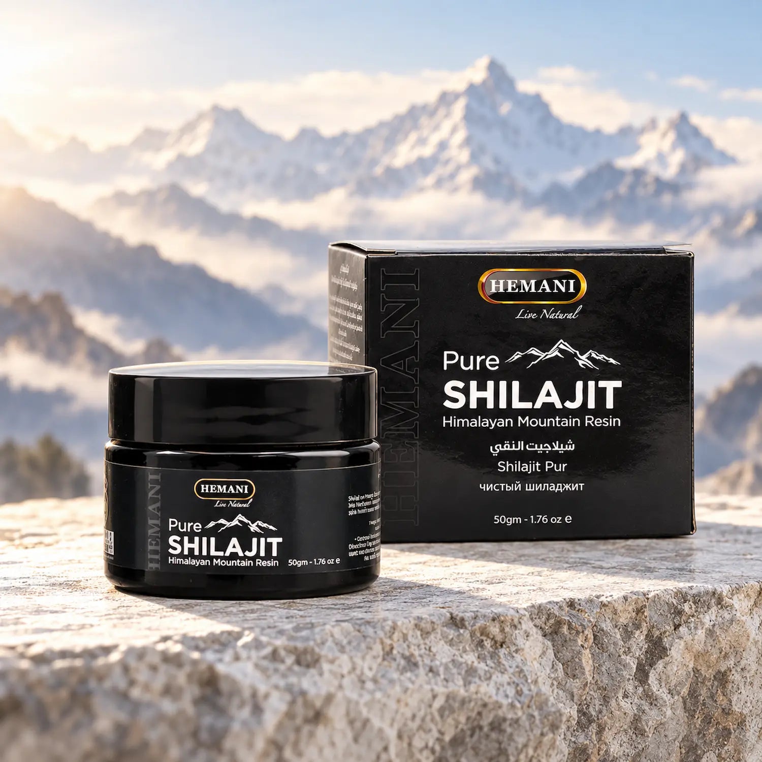 Pure Shilajit Himalayan Resin
