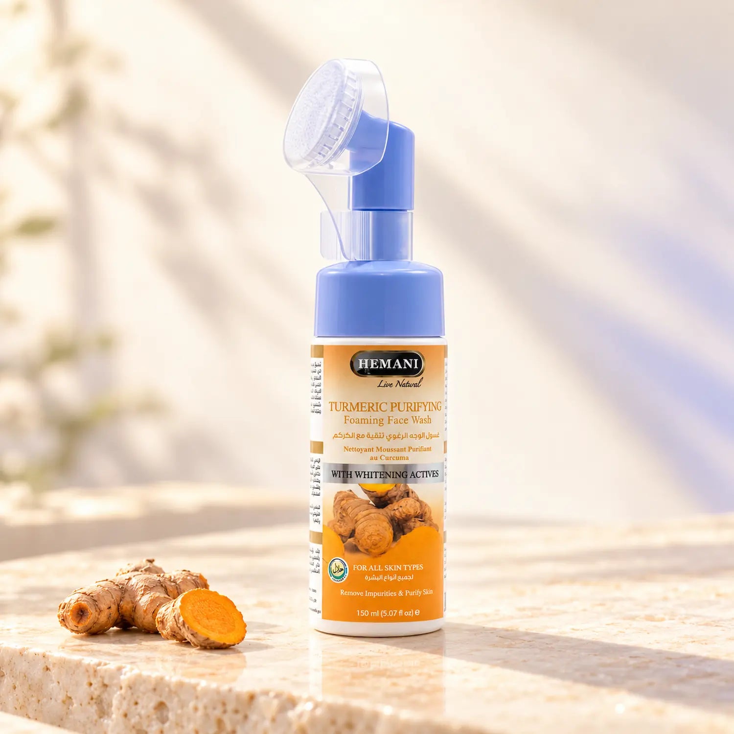 Purifying Turmeric Foaming Face Wash 150ml