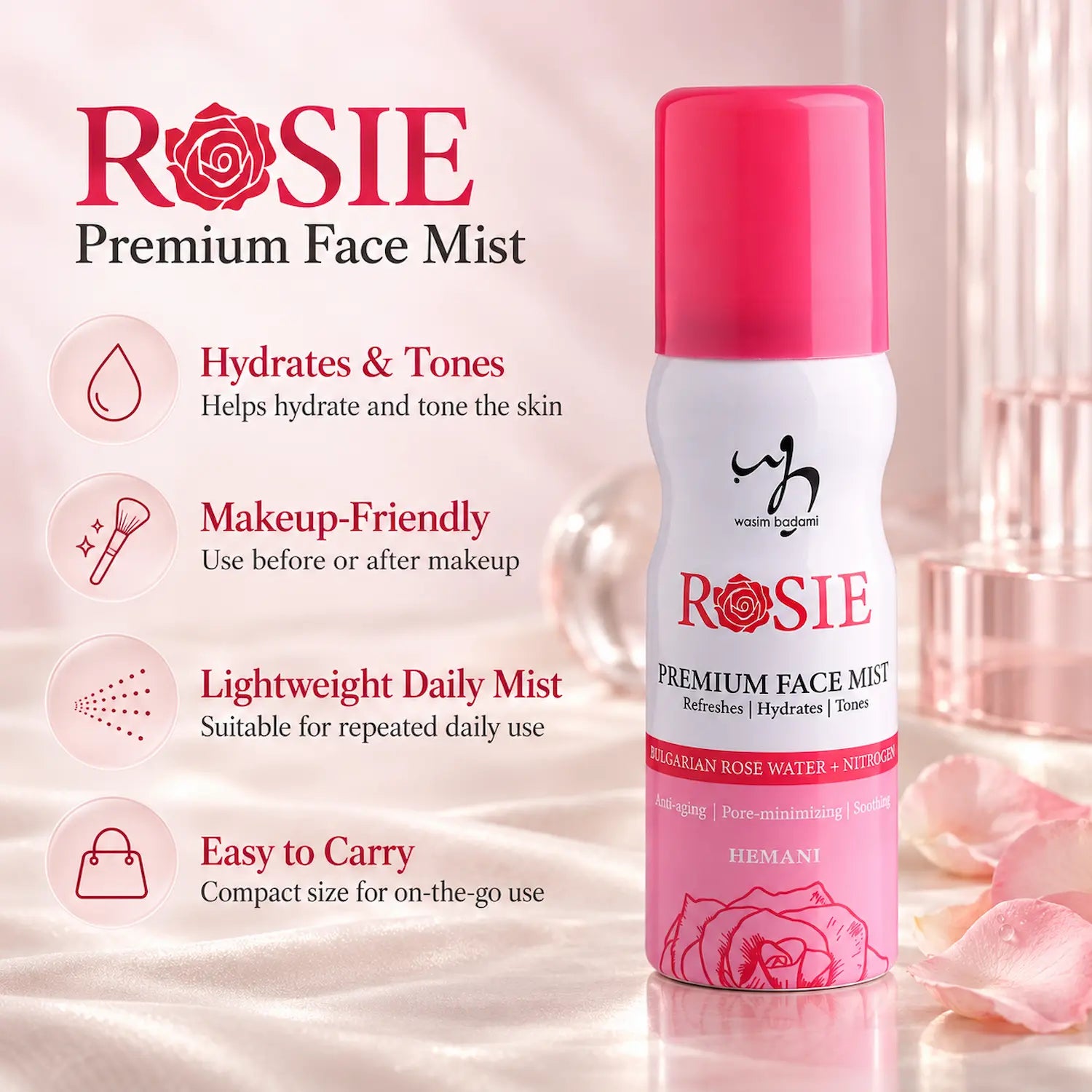 ROSIE Premium Face Mist 50ml