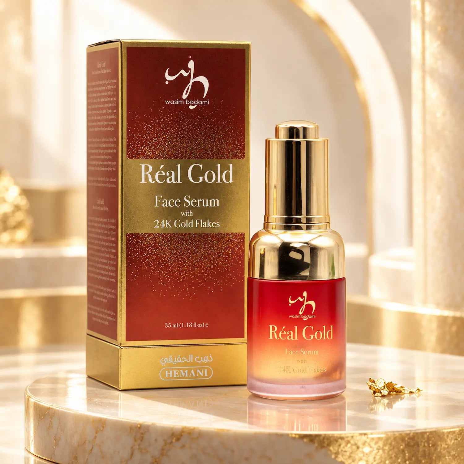 Real Gold - Face Serum with 24K Gold Flakes