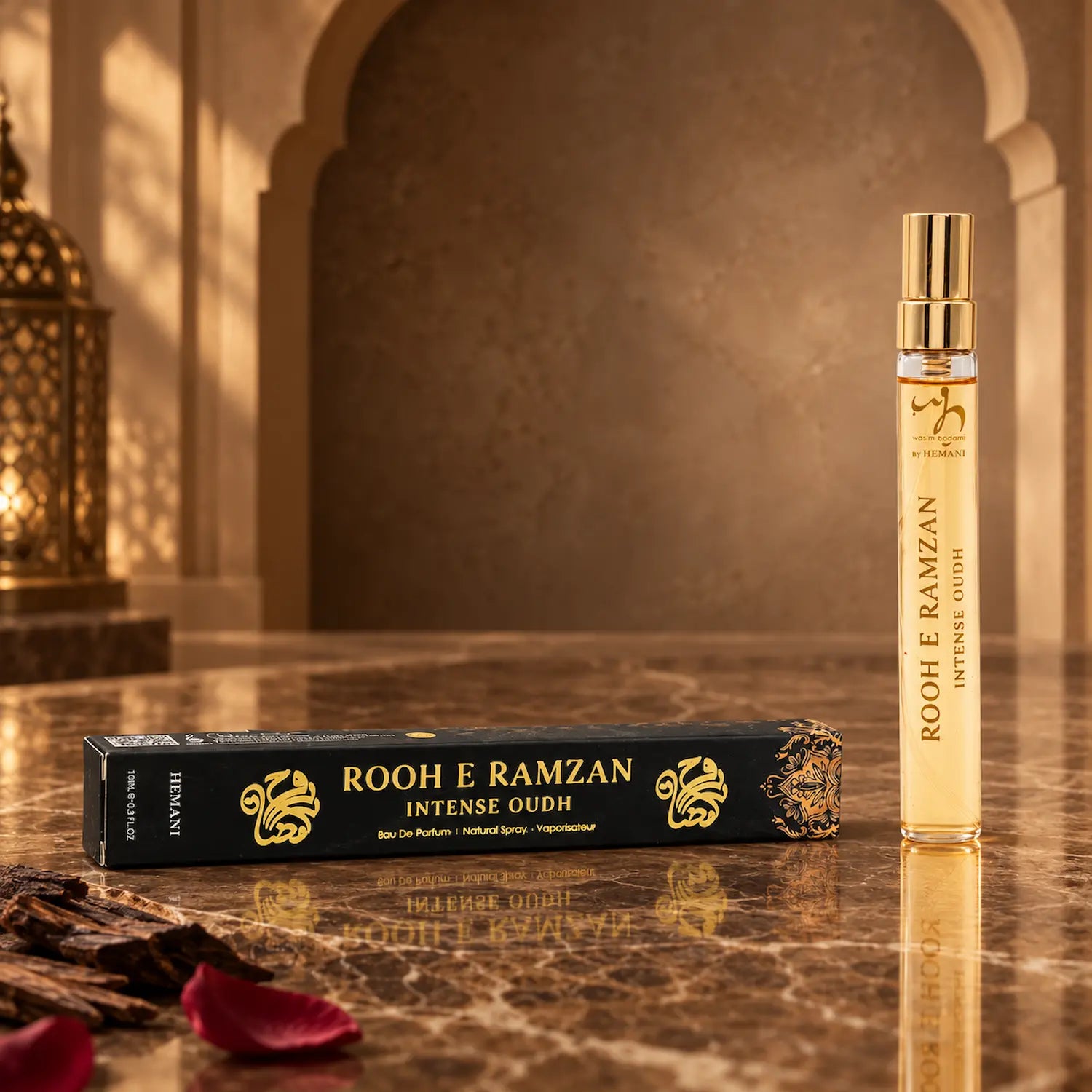Rooh e Ramzan Intense Oud EDP Unisex Travel Perfume 10ml