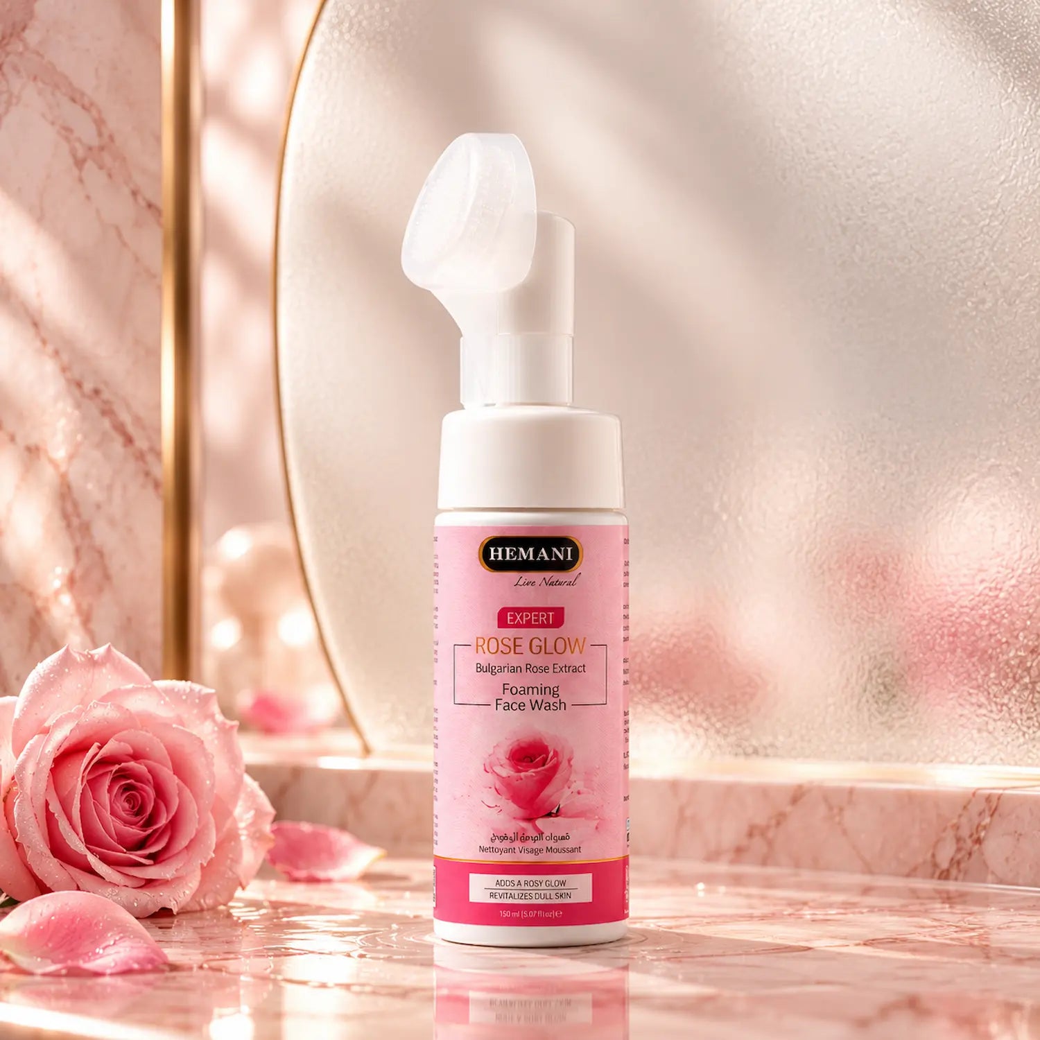 Rose Glow Expert Foaming Face Wash 150ml