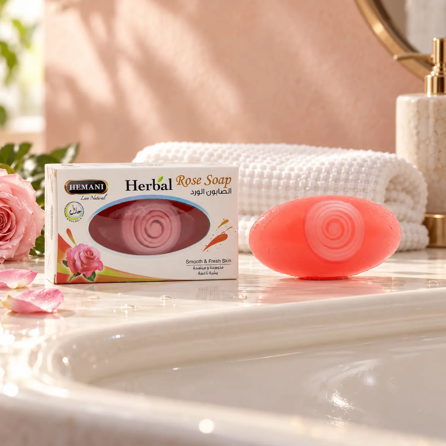 Rose Noodle Soap 100gm
