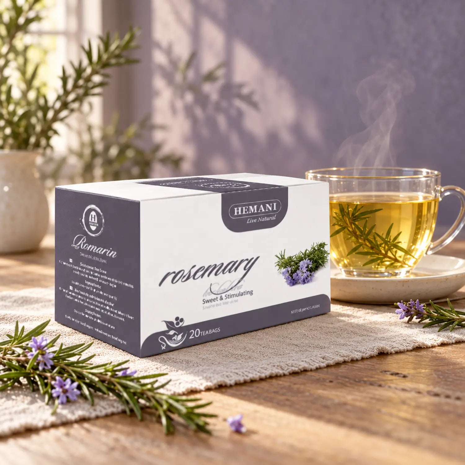 Rosemary Herbal Tea - 20 Tea Bags