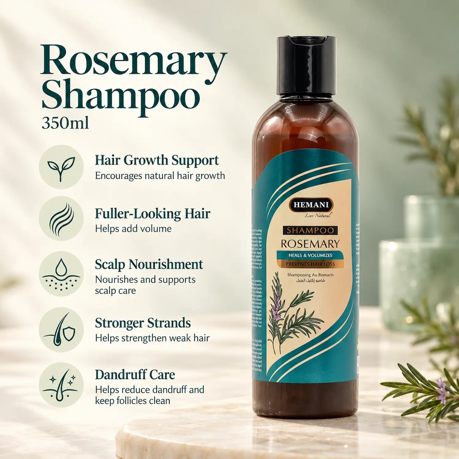 Rosemary Shampoo 350ml