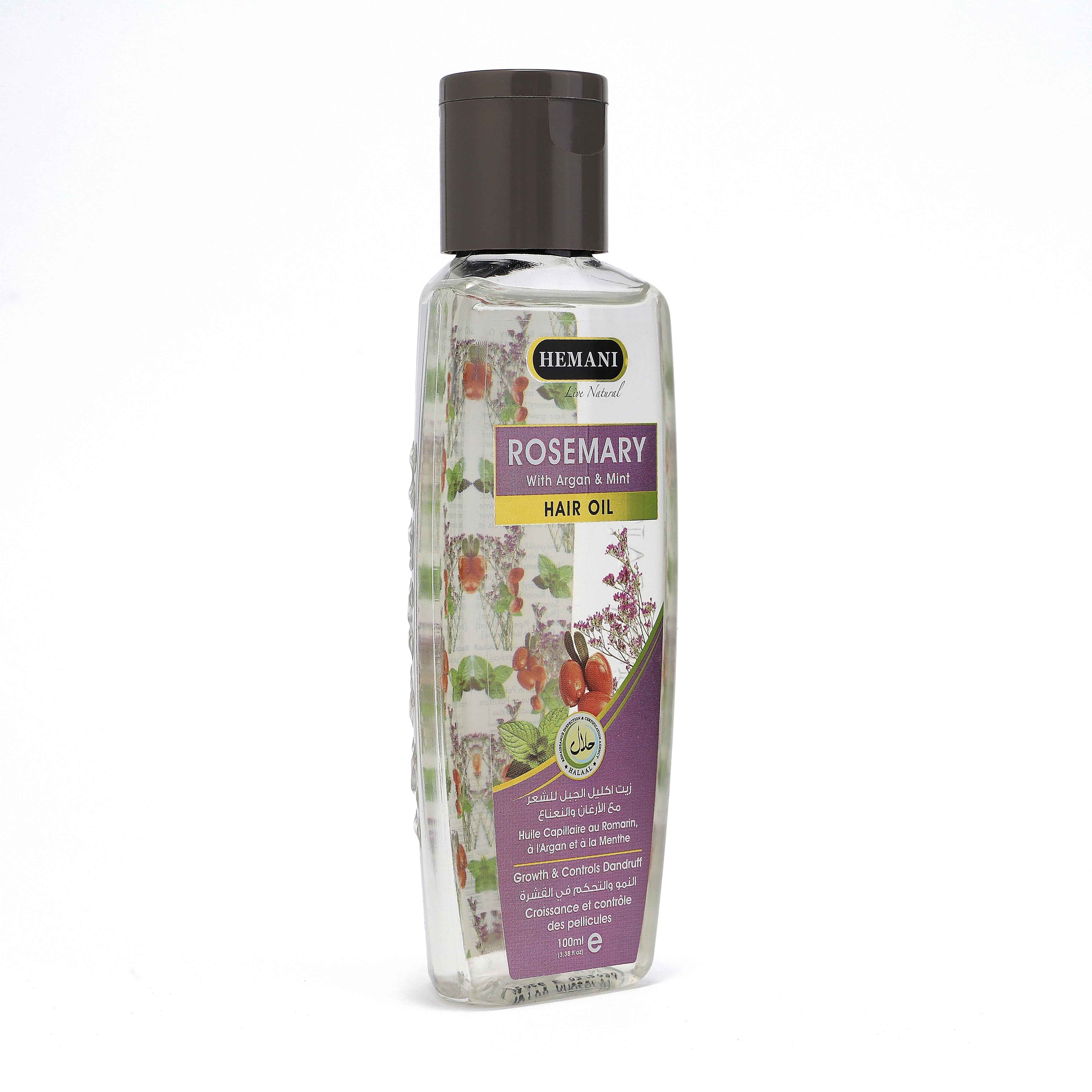 Rosemary Hair Oil with Argan & Mint 100ml