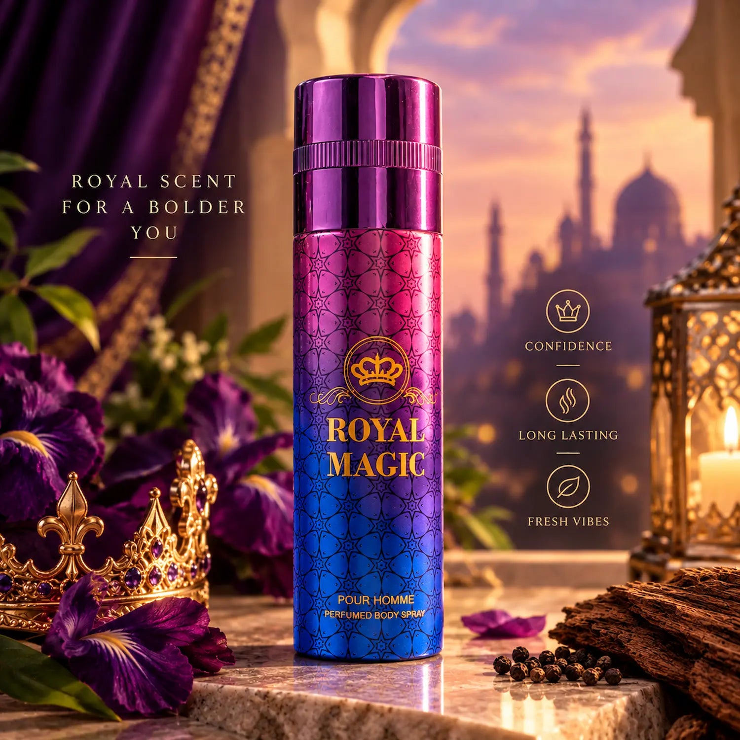 ROYAL MAGIC Perfume Body Spray