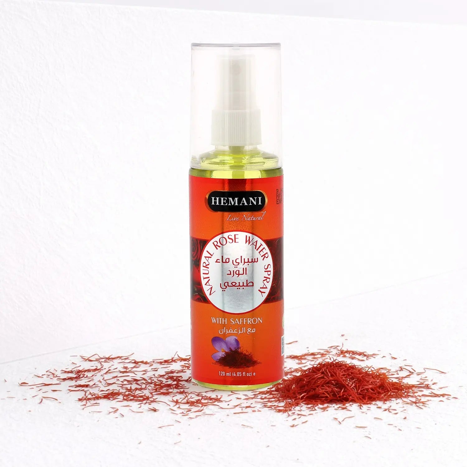 Saffron Rose Water Spray 120ml