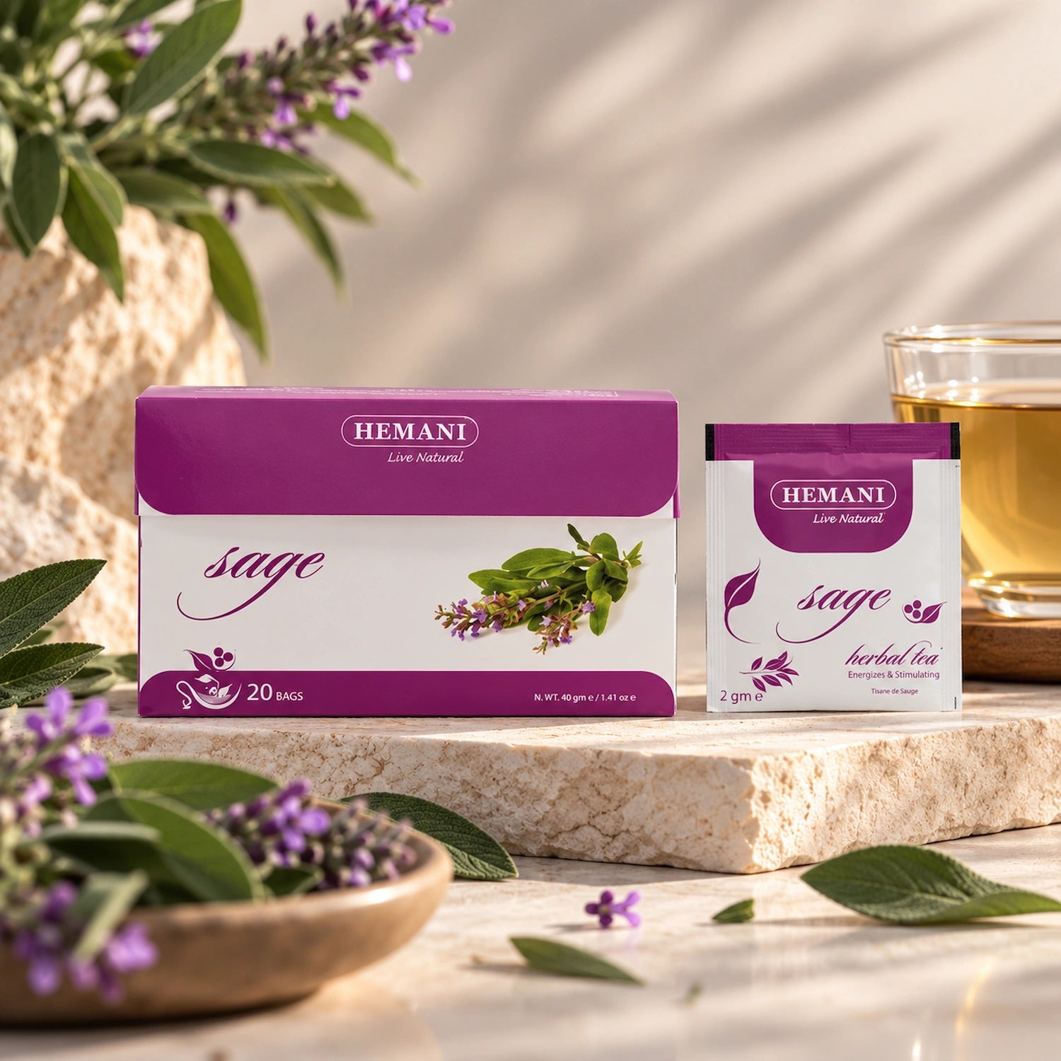Sage Herbal Tea - 20 Tea Bags