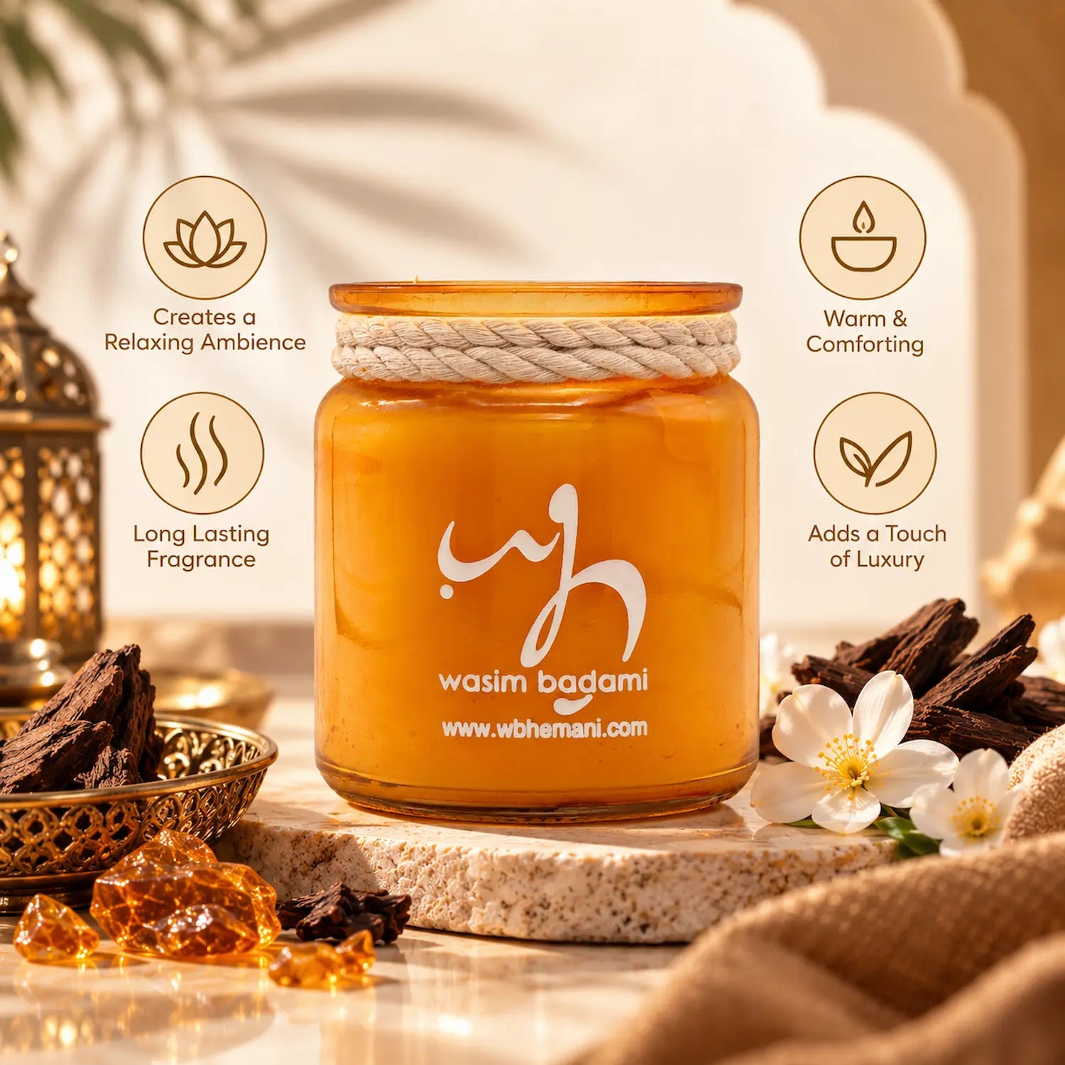 Scented Candle - Arabian Nights
