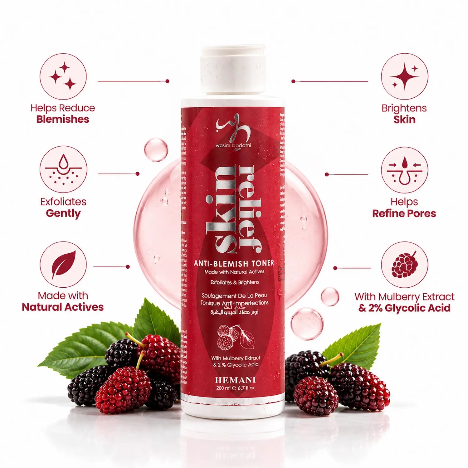 Skin Relief Anti Blemish Toner 200ml