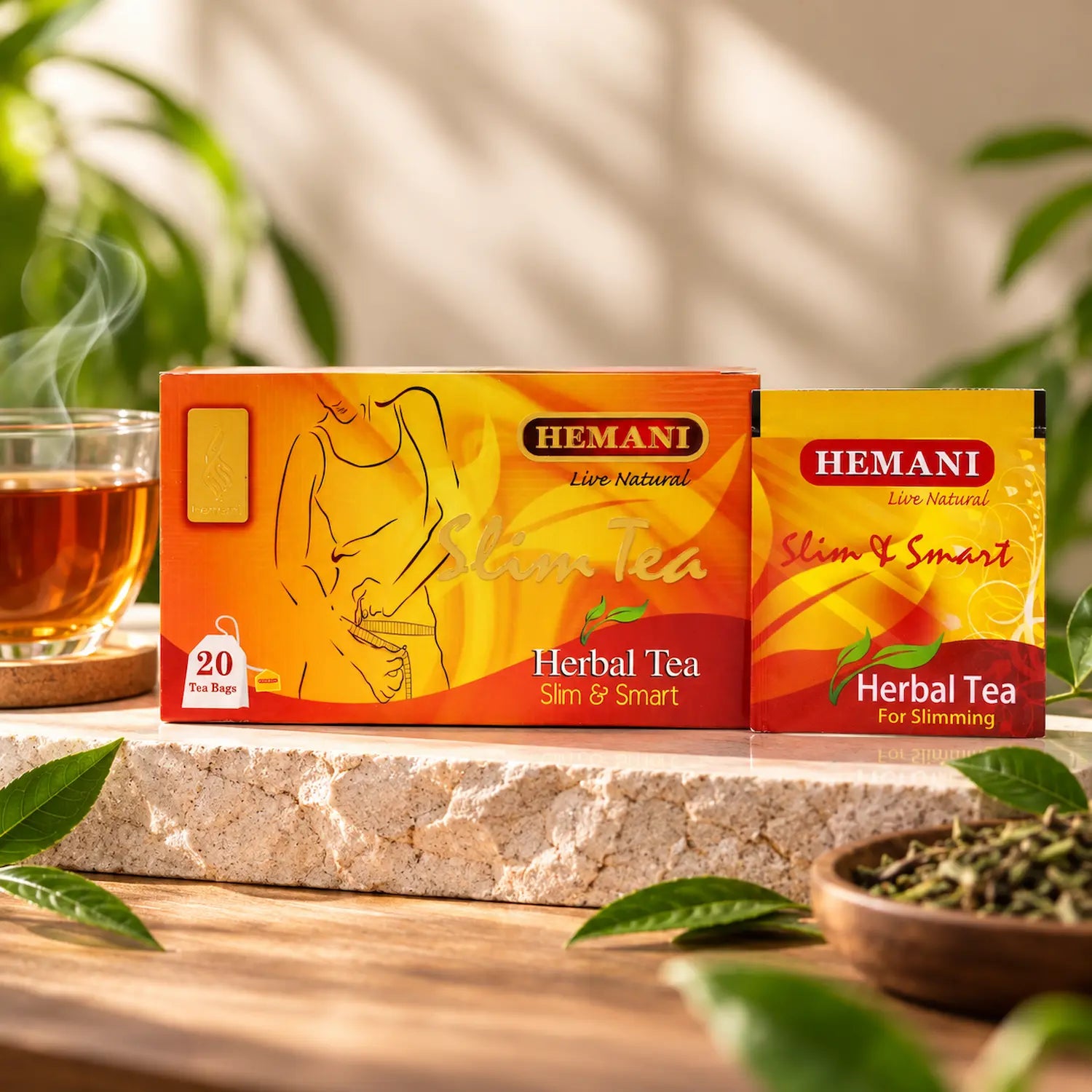 Slim & Smart Herbal Slim Tea – 20 Tea Bags