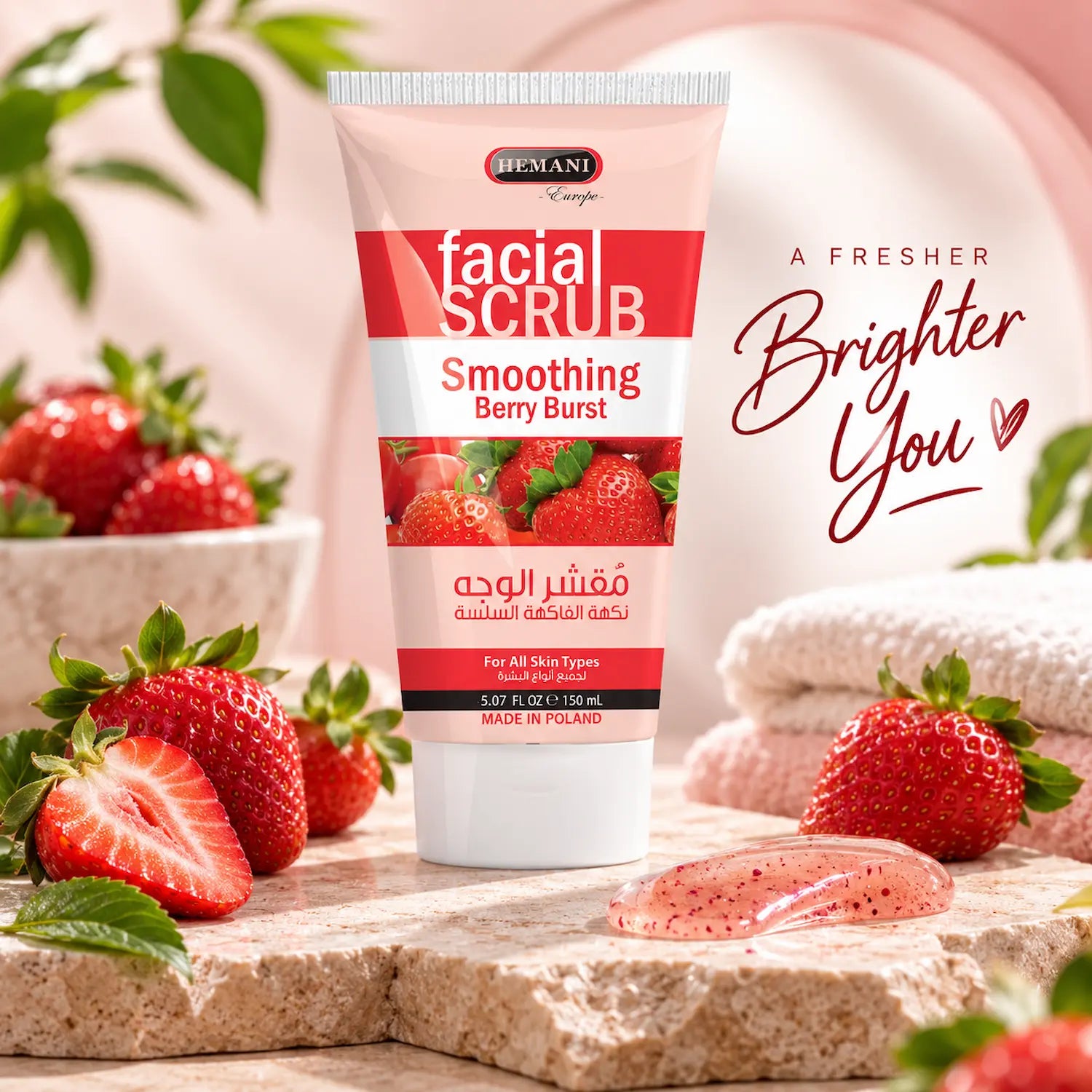 Smoothing Facial Scrub with Berry Burst