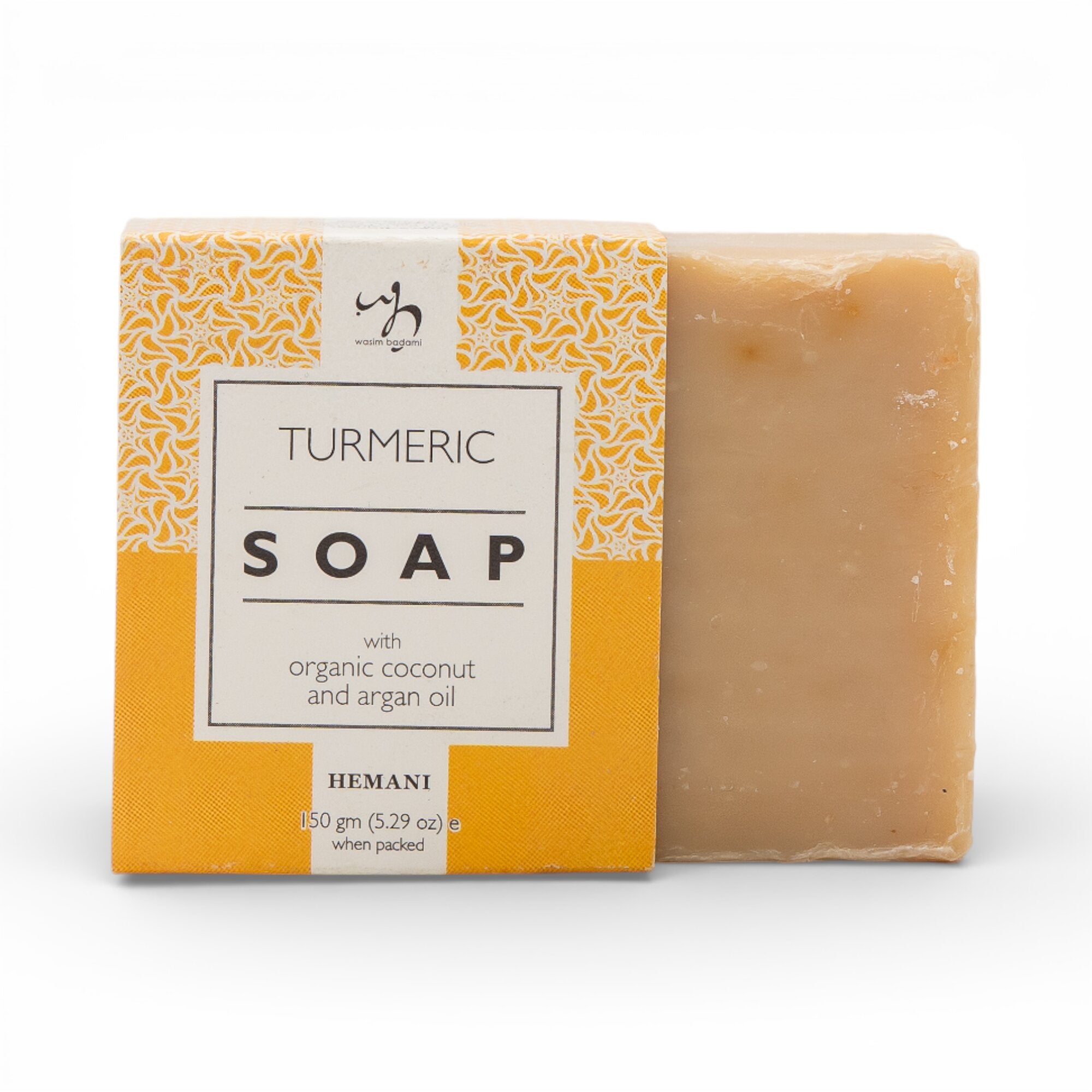 Soap with Organic Argan & Coconut Oil - Turmeric 150g