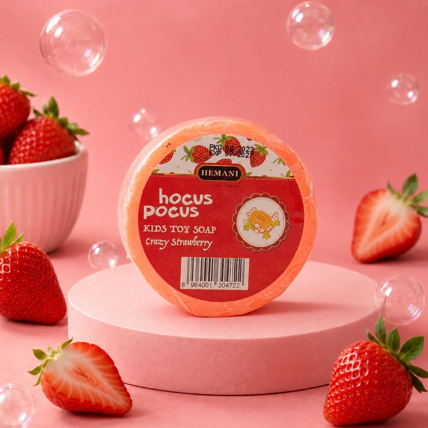 Soap for Kids - Crazy Strawberry 125gm