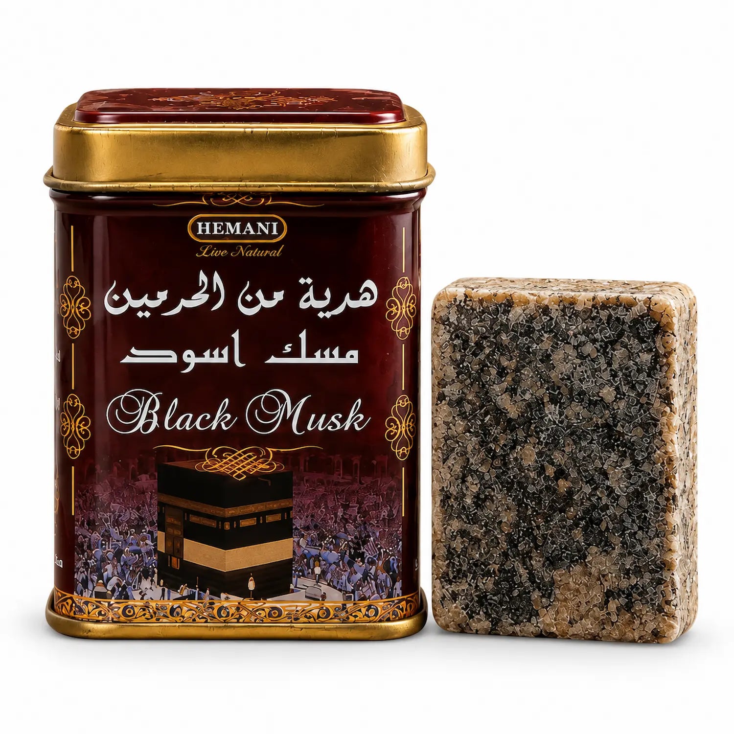 Solid Perfume Jamid - Black Musk 25g Tin