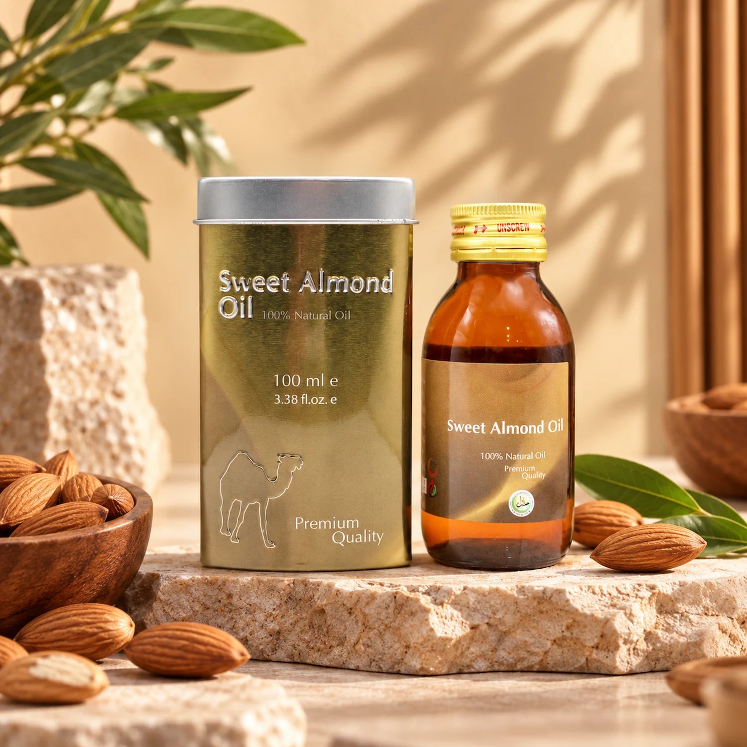 Sweet Almond Herbal Oil 100ml