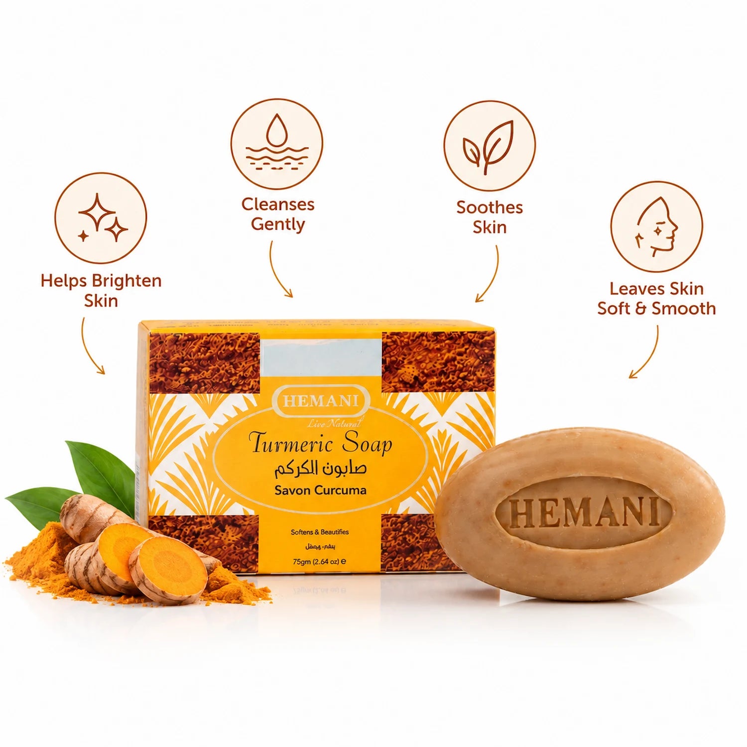 Turmeric Soap 75g
