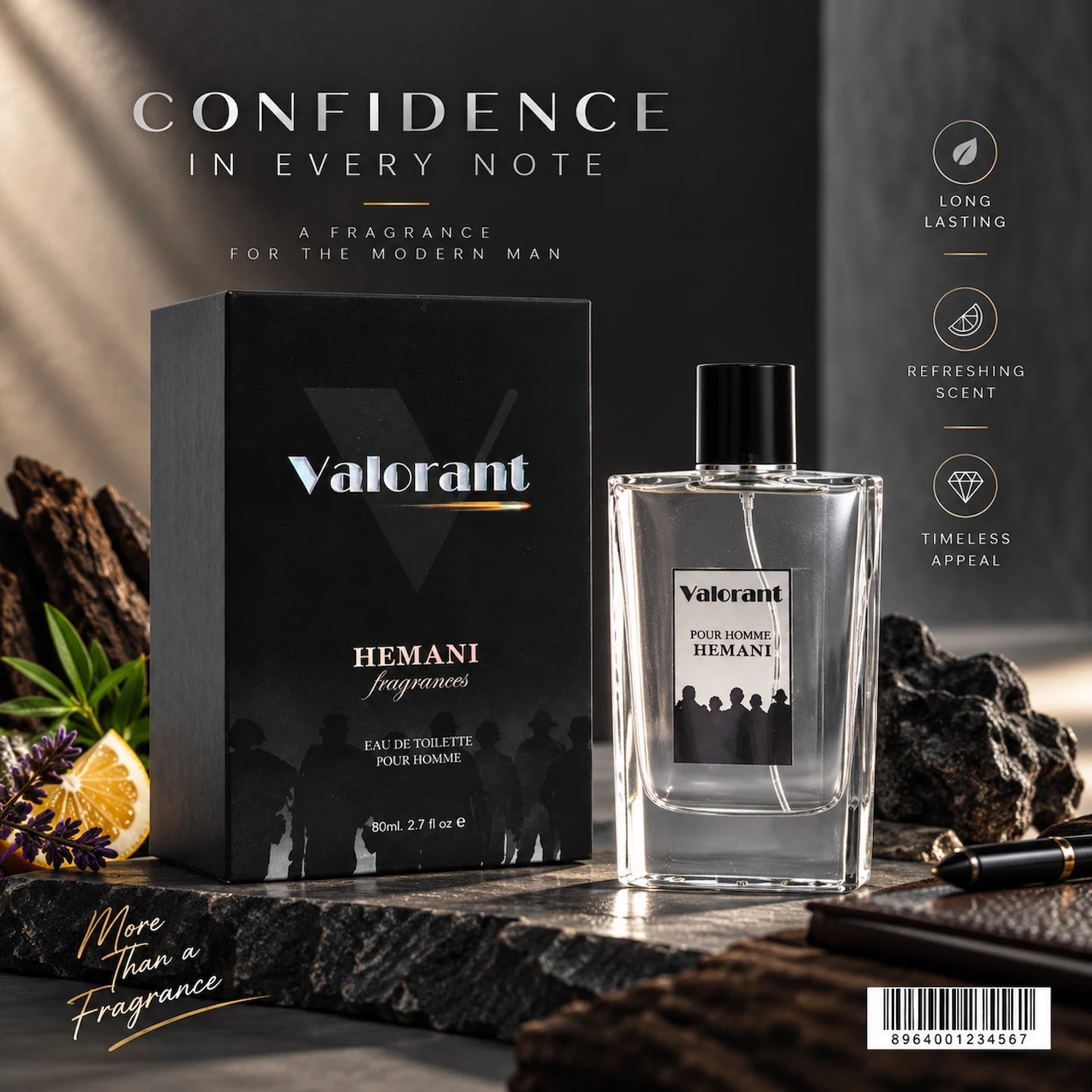 Valorant EDT Perfume – Men