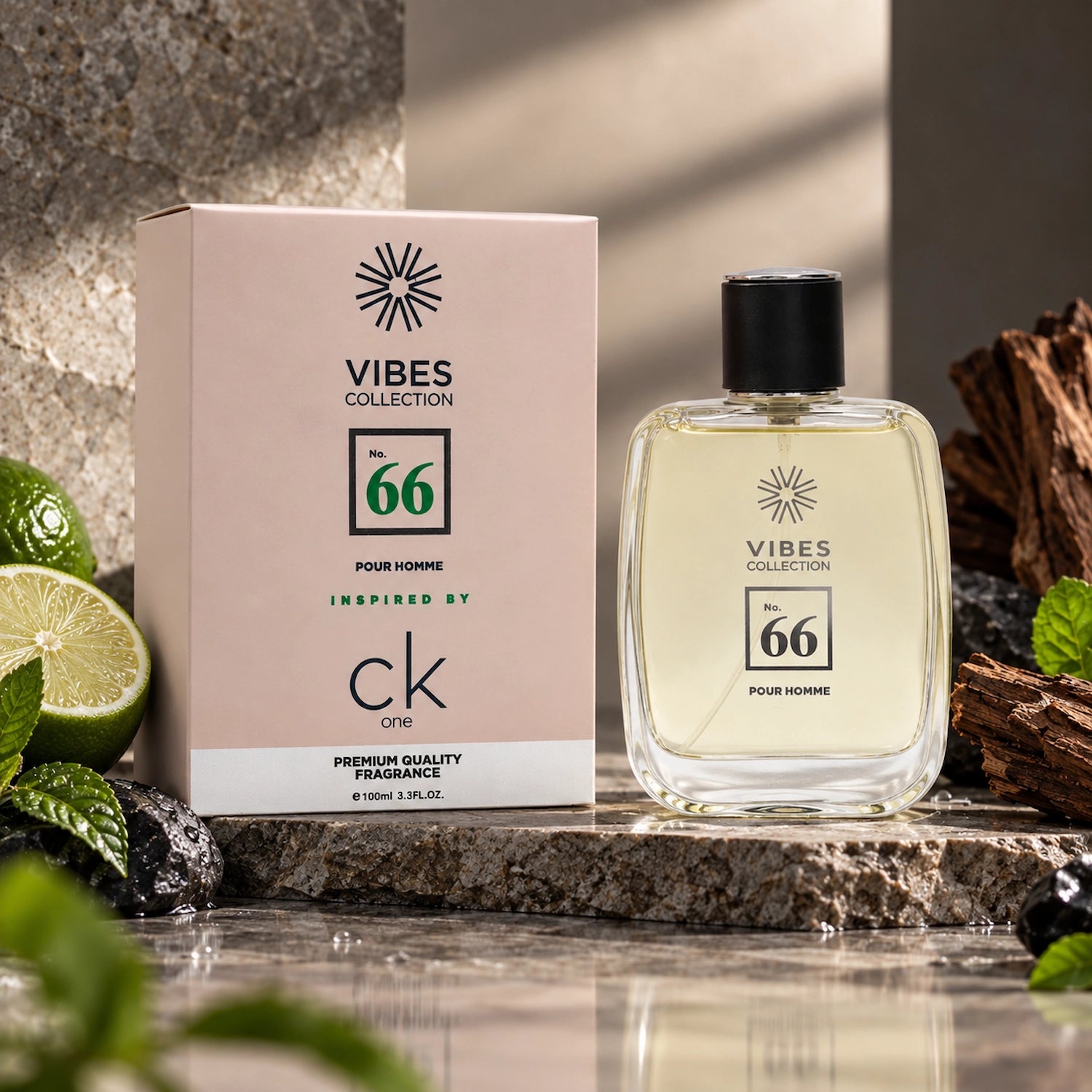 Vibes Collection Perfume No 66 For Men 100ml
