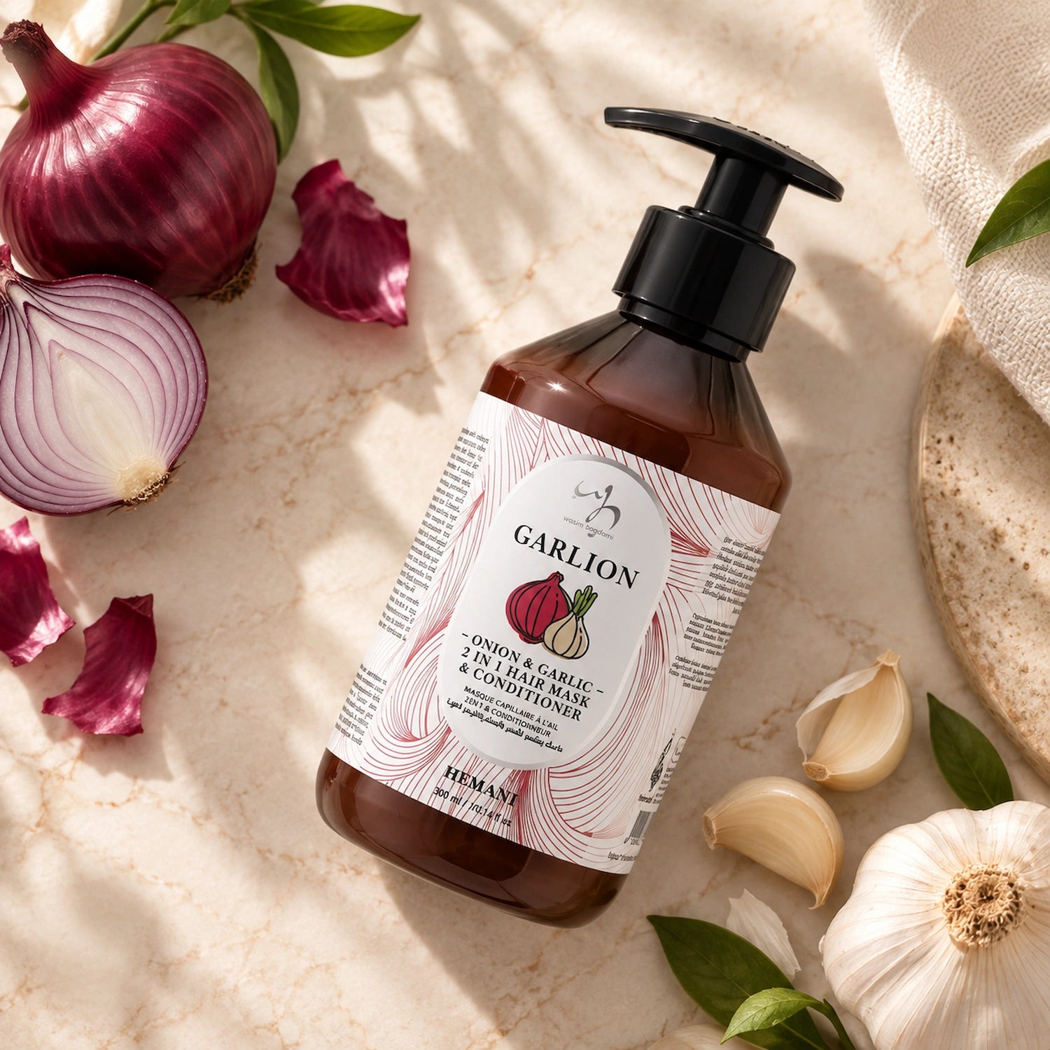 WB Garlion Onion & Garlic Hair Mask 2in1 Conditioner 300ml