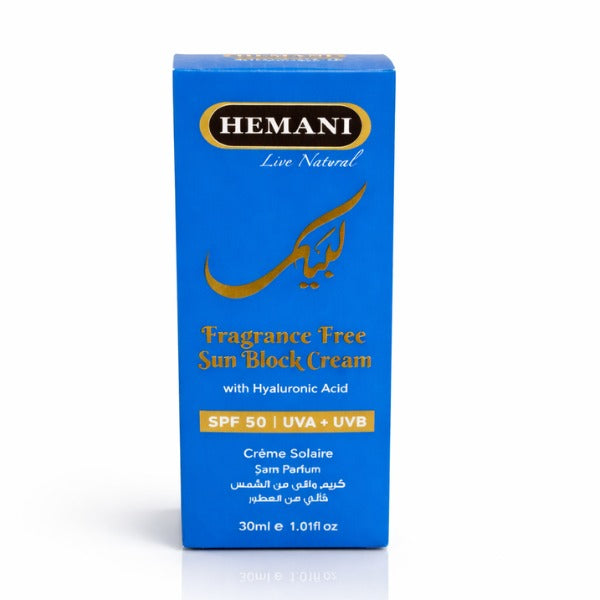Labbaik Fragrance Free Sun Block Cream 30Ml (SPF 50)