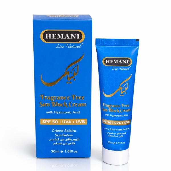 Labbaik Fragrance Free Sun Block Cream 30Ml (SPF 50)