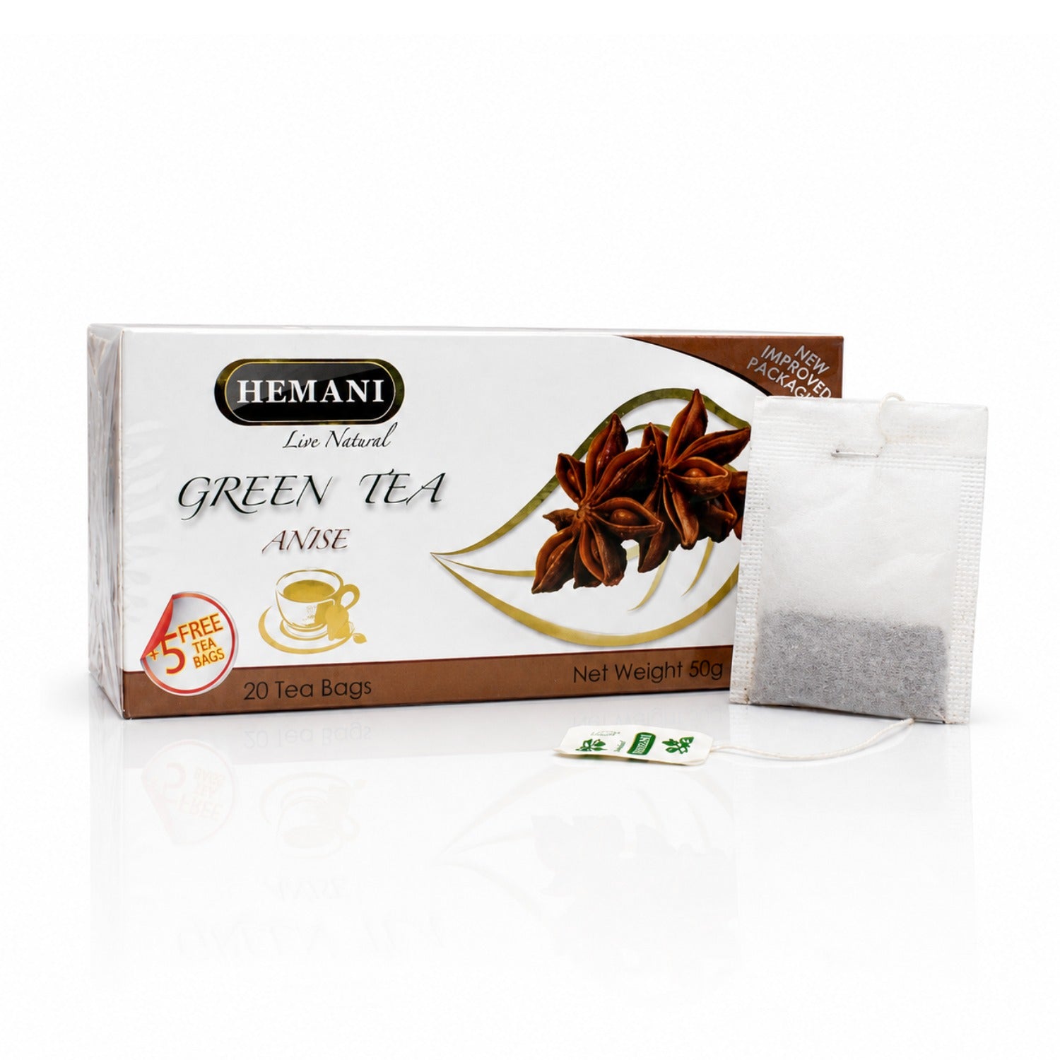 Aniseed Green Tea - 20 Tea Bags