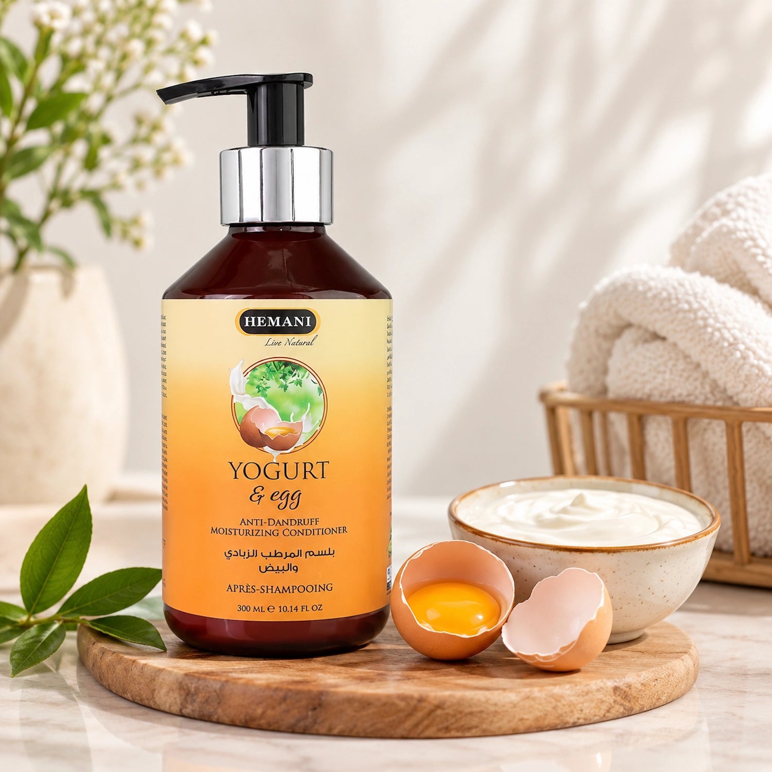 Yogurt & Egg Moisturizing Conditioner