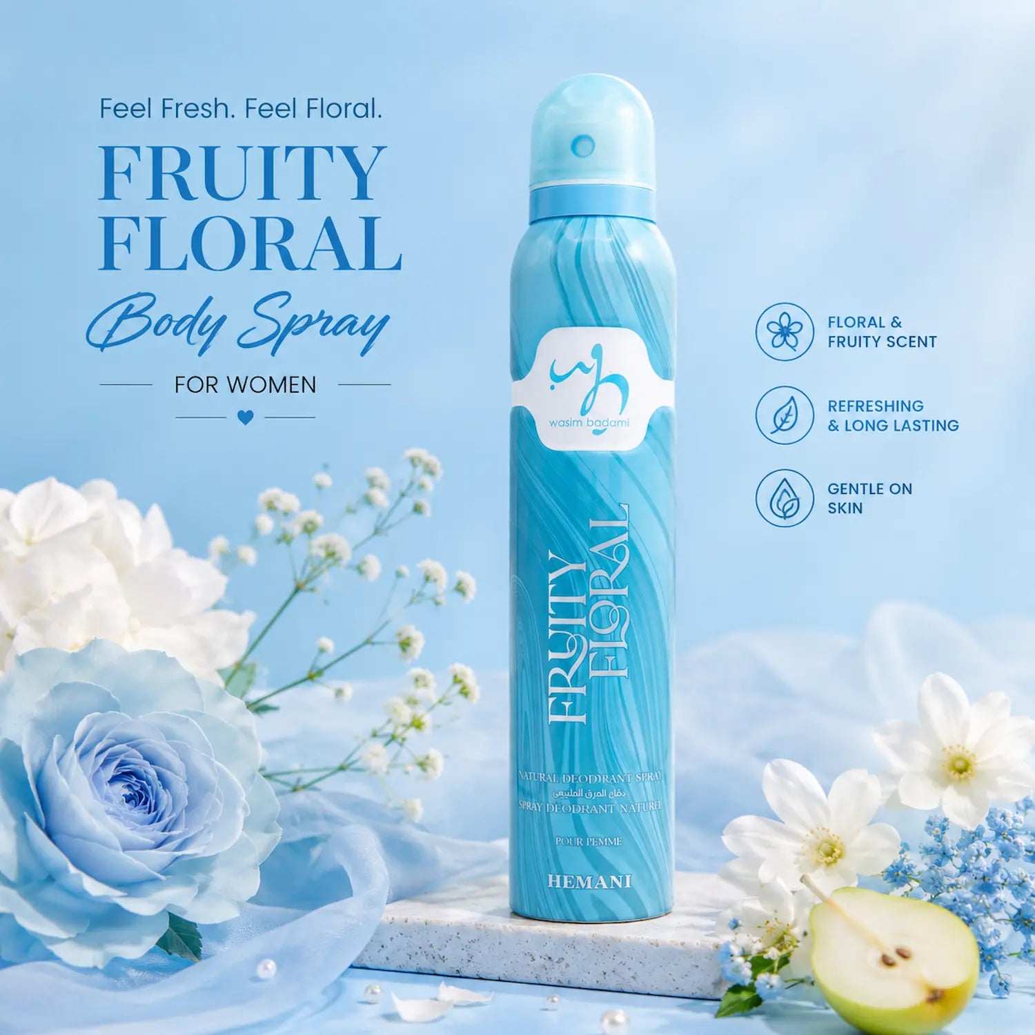 WB Fruity Floral Body Spray for Women 200ml