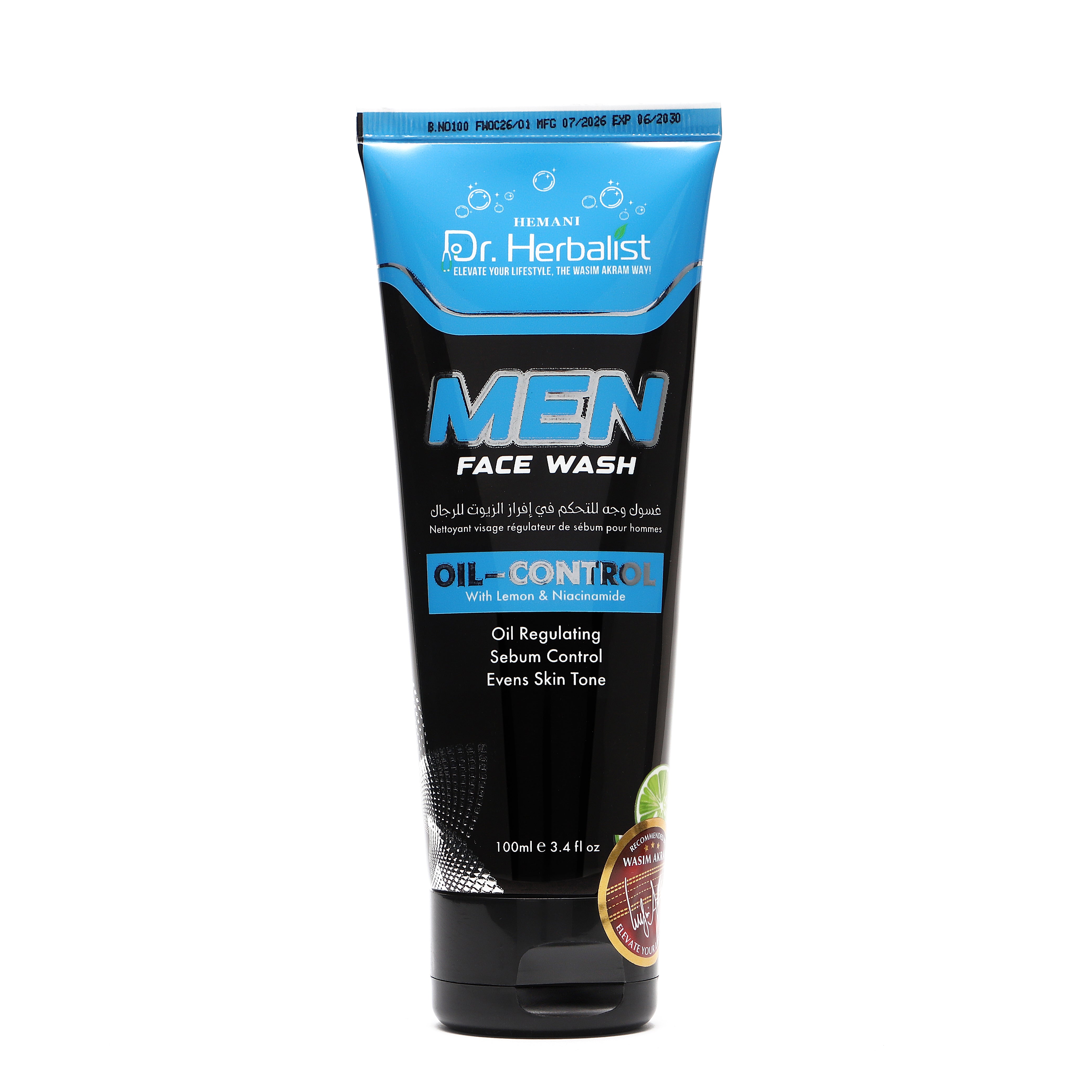 Dr Herbalist Oil Control Face Wash with Lemon & Niacinamide