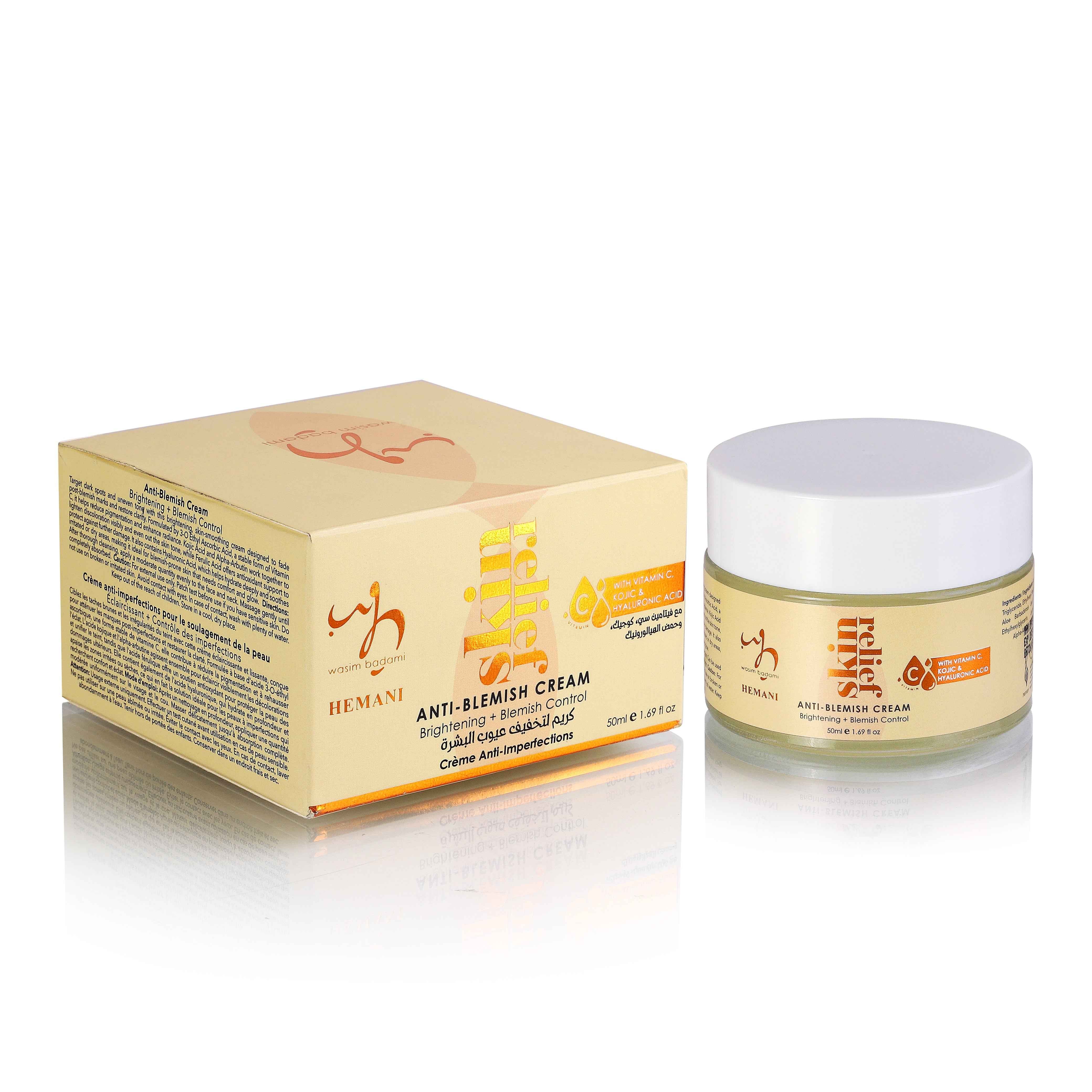 Skin Relief Anti Blemish Cream Brightening + Blemish Control 50ml
