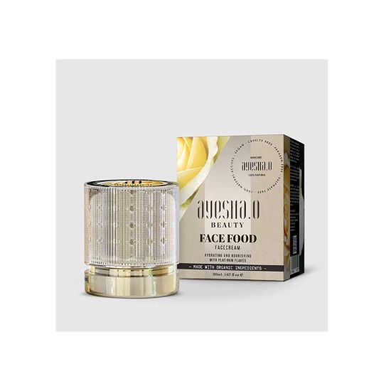 Picture of Face Food - Face Cream with Platinum Flakes | AO Beauty