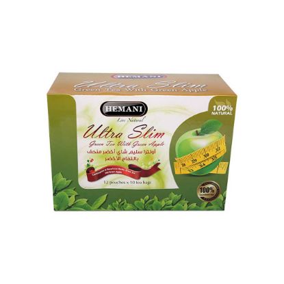 Picture of Ultra Slim Tea - Green Tea with Green Apple (12 pouches x 10 Tea Bags)