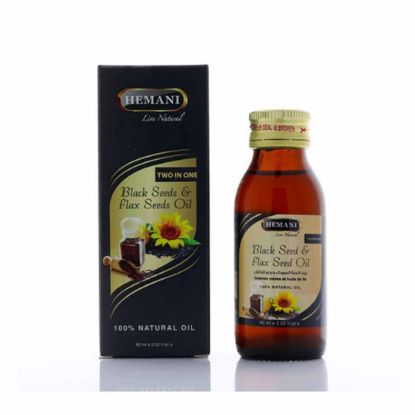 Picture of Black Seed & Flaxseed Oil 60ml