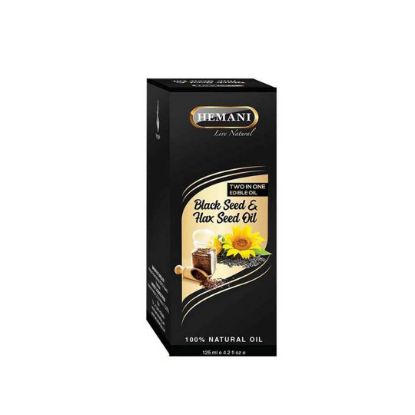 Picture of Black Seed & Flaxseed Oil 125ml 