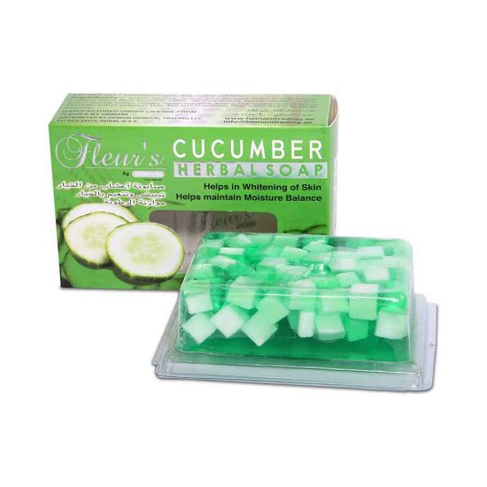 Picture of Fleurs Transparent Soap - Cucumber