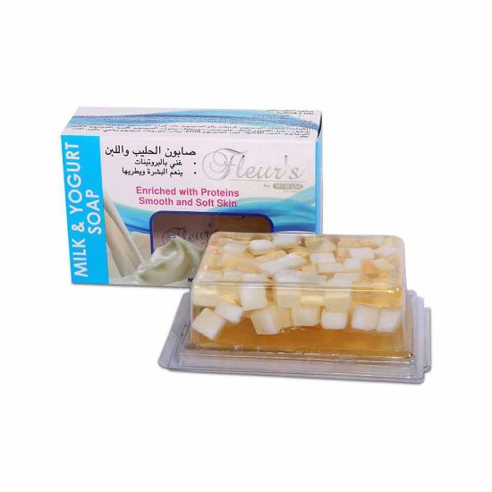 Picture of Fleurs Transparent Soap - Milk & Yogurt