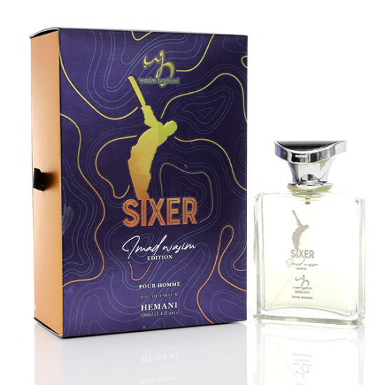 Imad Wasim's Sixer Perfume 100ml EDP  |  WB by Hemani Sports Fragrances for men