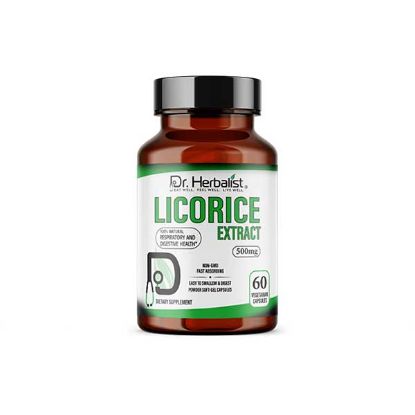 Dr. Herbalist Powder Capsules - Licorice Extract 250MG | Hemani Herbals 