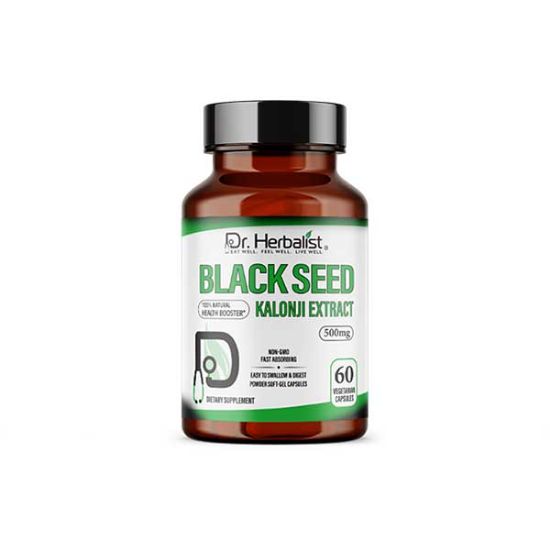 Dr.Herbalist Powder Capsules - Blackseeds Extract 350MG | Hemani Herbals 