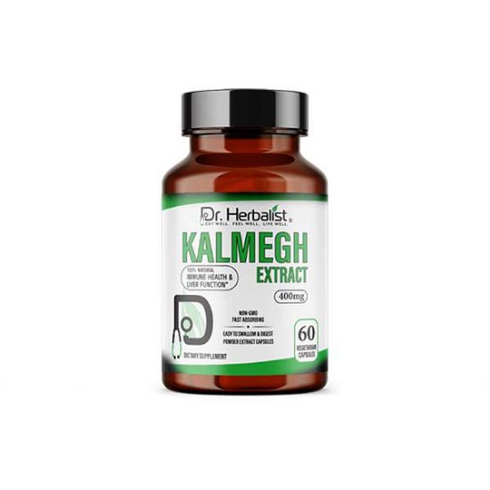 Kalmegh 400 mg Dietary Supplement - Powder Extract Capsule | Dr Herbalist | HEMANI