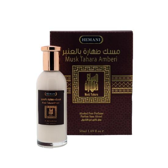 Musk Tahara Amberi – Alcohol-Free Perfume 50ml | Hemani Herbals	