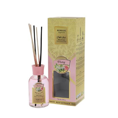 Peony Scented Reed Diffuser 110ml | Hemani Herbals	