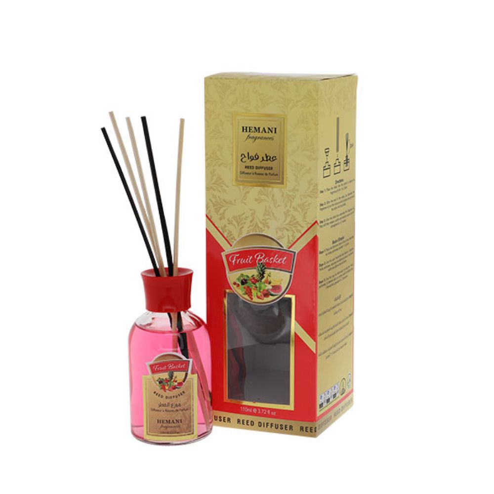 Fruit Basket Scented Reed Diffuser 110ml | Hemani Herbals 
